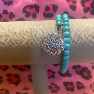 Turquoise Bead Wrap Bracelet